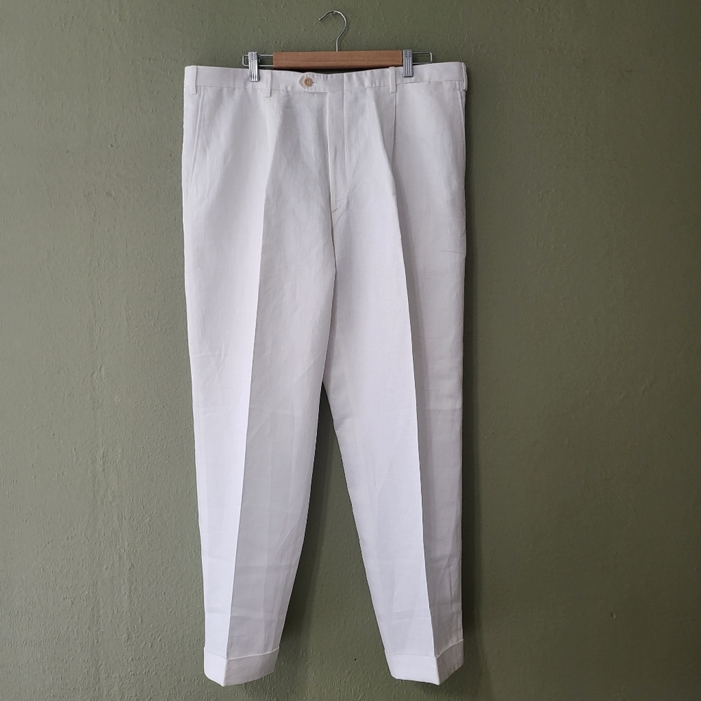 Brioni White Men's Pants